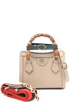 Gucci Pre-Owned: Светлая сумка-шоппер 