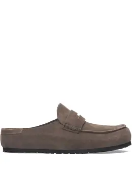 Birkenstock: Коричневые туфли 