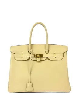 Hermès Pre-Owned: Жёлтая сумка 