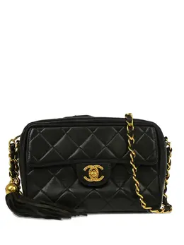 CHANEL Pre-Owned: Чёрная сумка 