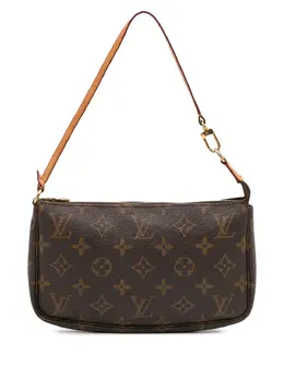 Louis Vuitton Pre-Owned: Коричневая сумка 