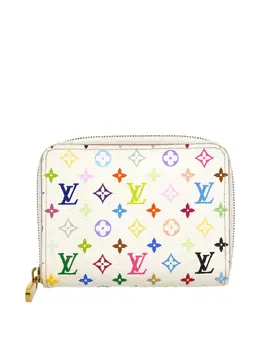 Louis Vuitton Pre-Owned: Белый кошелёк 