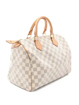 Louis Vuitton Pre-Owned: Белая сумка 