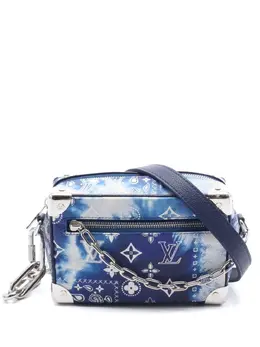 Louis Vuitton Pre-Owned: Голубая сумка 