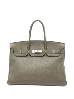 Hermès Pre-Owned: Зелёная сумка 