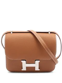Hermès Pre-Owned: Коричневая сумка 