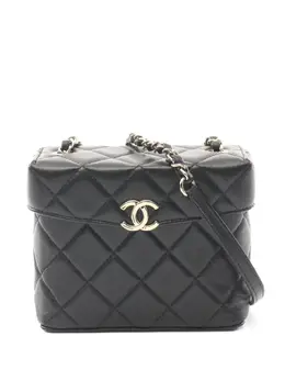 CHANEL Pre-Owned: Чёрная сумка 