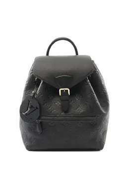 Louis Vuitton Pre-Owned: Чёрный рюкзак 