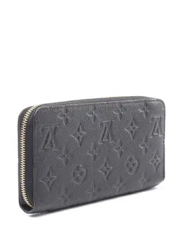 Louis Vuitton Pre-Owned: Чёрный кошелёк 