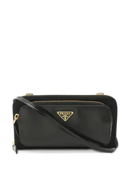 Prada Pre-Owned: Чёрная сумка 