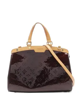 Louis Vuitton Pre-Owned: Фиолетовая сумка-шоппер 