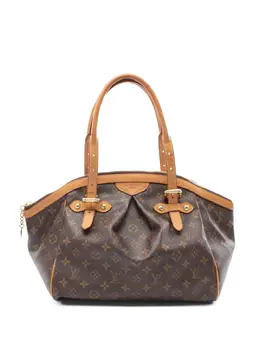 Louis Vuitton Pre-Owned: Коричневая сумка-шоппер 