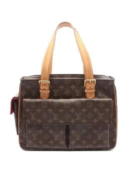 Louis Vuitton Pre-Owned: Коричневая сумка-шоппер 