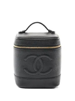 CHANEL Pre-Owned: Чёрная сумка 