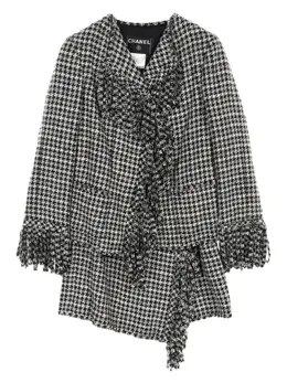 CHANEL Pre-Owned: Твидовая куртка 