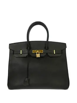 Hermès Pre-Owned: Чёрная сумка 