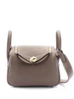 Hermès Pre-Owned: Коричневая сумка-шоппер 