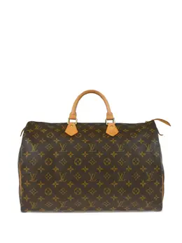 Louis Vuitton Pre-Owned: Коричневая сумка 