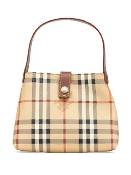 Burberry Pre-Owned: Коричневая сумка 
