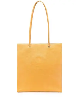 Fendi Pre-Owned: Жёлтая сумка-шоппер 