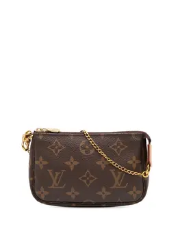 Louis Vuitton Pre-Owned: Коричневая сумка 