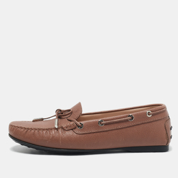 Tod's: Розовые лоферы 
