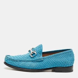 Salvatore Ferragamo: Голубые туфли 