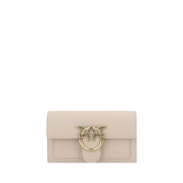 Pinko: Бежевый кошелёк  Love