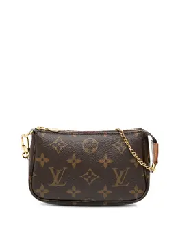 Louis Vuitton Pre-Owned: Коричневая сумка 