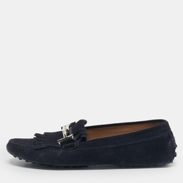 Tod's: Синие лоферы 