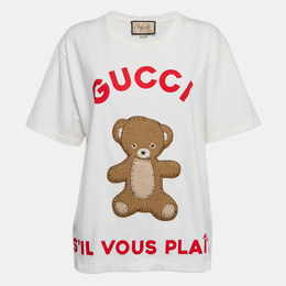 Gucci: Белая футболка 