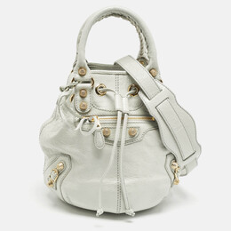 Balenciaga: Зелёная сумка 