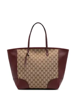 Gucci Pre-Owned: Коричневая сумка-шоппер 
