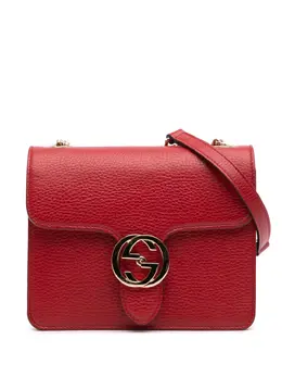 Gucci Pre-Owned: Красная сумка через плечо 