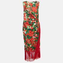 Dolce & Gabbana: Многоцветное платье 