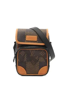 Louis Vuitton Pre-Owned: Коричневая сумка 