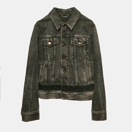 Saint Laurent Paris: Чёрная куртка 