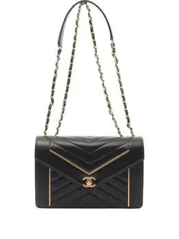 CHANEL Pre-Owned: Чёрная сумка 