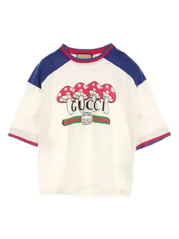 Gucci Pre-Owned: Футболка с принтом 