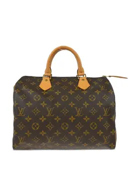 Louis Vuitton Pre-Owned: Коричневая сумка 