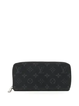 Louis Vuitton Pre-Owned: Чёрный кошелёк 