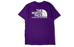 The North Face: Фиолетовая футболка 