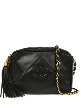 CHANEL Pre-Owned: Чёрная сумка 