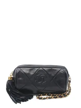 CHANEL Pre-Owned: Голубая сумка 