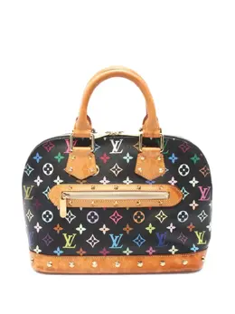 Louis Vuitton Pre-Owned: Чёрная сумка-шоппер 