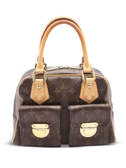 Louis Vuitton Pre-Owned: Коричневая сумка-шоппер 