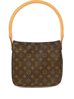 Louis Vuitton Pre-Owned: Коричневая сумка-шоппер 