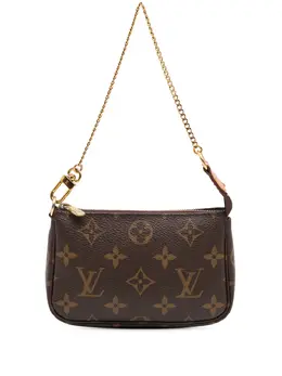 Louis Vuitton Pre-Owned: Коричневая сумка 