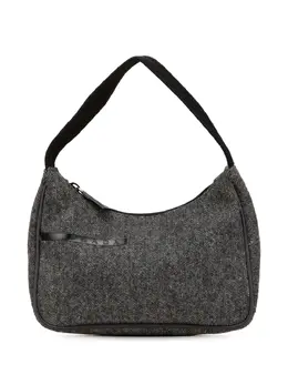 Prada Pre-Owned: Серая сумка 
