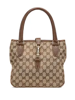 Gucci Pre-Owned: Коричневая сумка-шоппер 